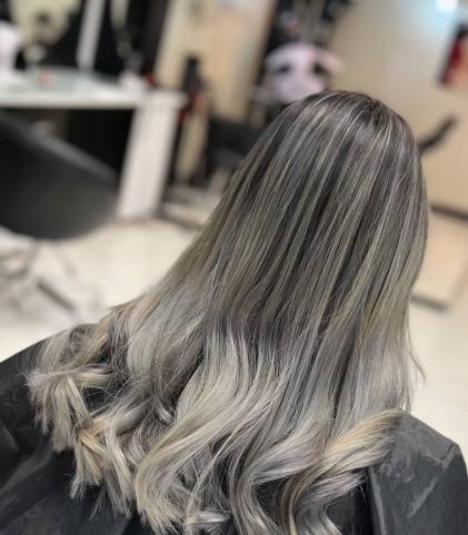 آموزش و رنگ مو آتنا جوادی