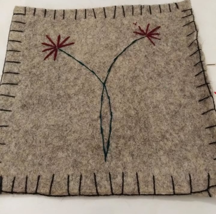 پرده گلیمی و ریسه ای خاطرات