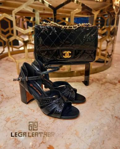 کیف و کفش چرم لگا