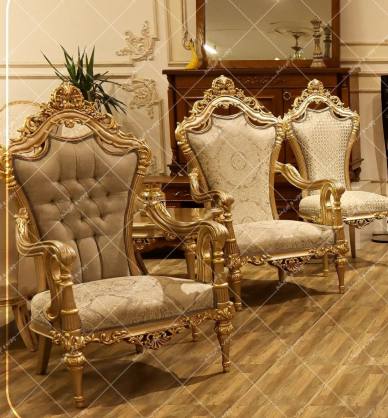 مبلمان چوب و ابریشم