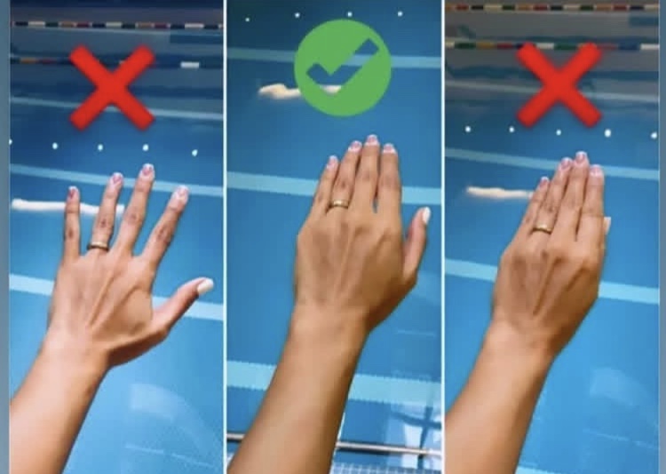 اموزش شنا عسل امیر شاهی