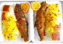 چلو ماهی قزل آلا