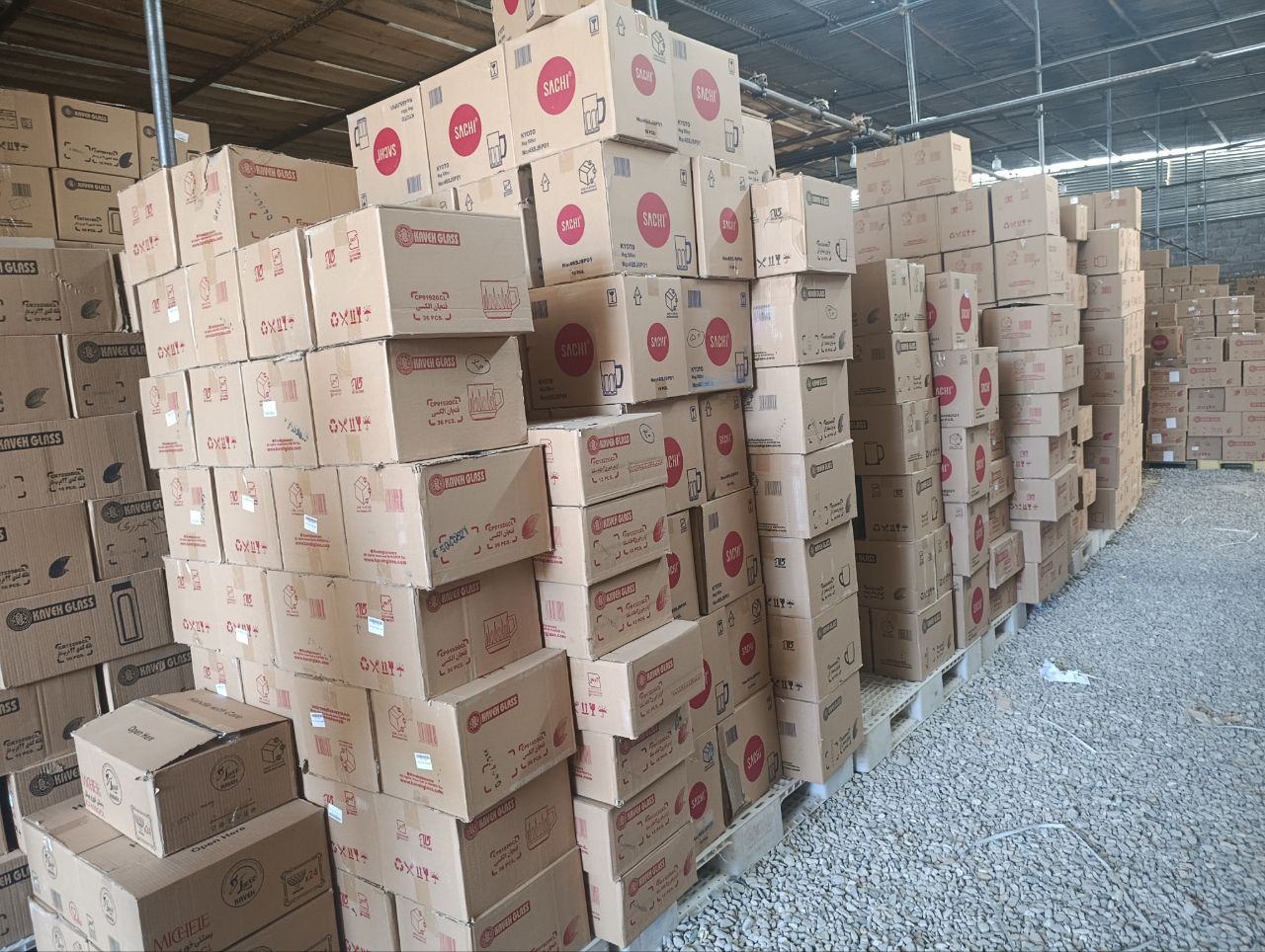 انبار مرکزی بلور کاوه